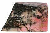 Polished Rhodonite Section - Northern BC #112723-2